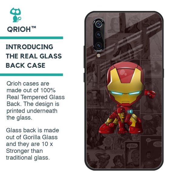 Angry Baby Super Hero Glass Case for Xiaomi Mi A3 For Sale