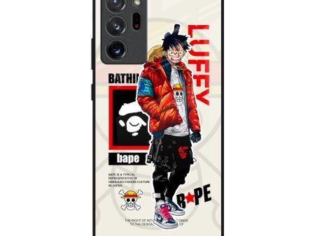 Bape Luffy Glass Case for Samsung Galaxy Note 20 Ultra Fashion