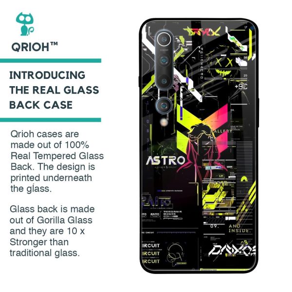 Astro Glitch Glass Case for Xiaomi Mi 10 Pro Fashion