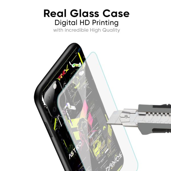 Astro Glitch Glass Case for Oppo A33 For Discount