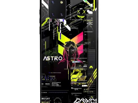 Astro Glitch Glass Case for Samsung Galaxy Note 10 lite Online