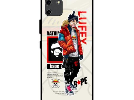 Bape Luffy Glass Case for Realme C11 Discount