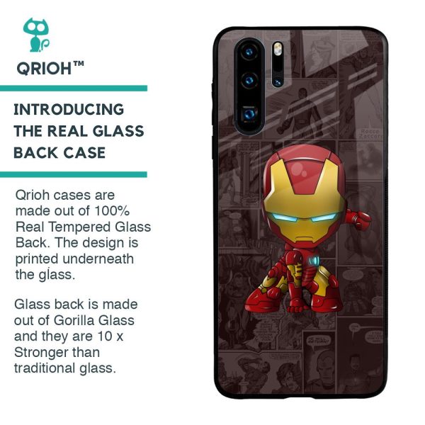 Angry Baby Super Hero Glass Case for Huawei P30 Pro Cheap