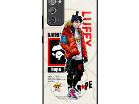 Bape Luffy Glass Case for Samsung Galaxy Note 20 Supply