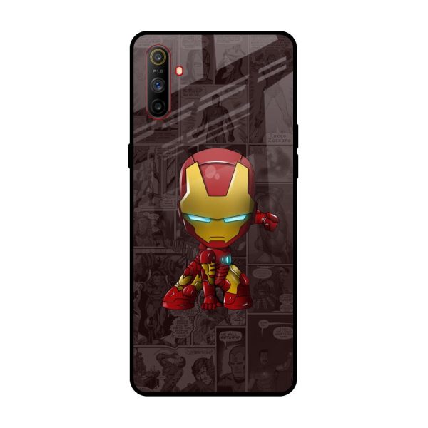 Angry Baby Super Hero Glass Case for Realme C3 Online