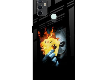 AAA Joker Glass Case for Oppo A33 Online Sale