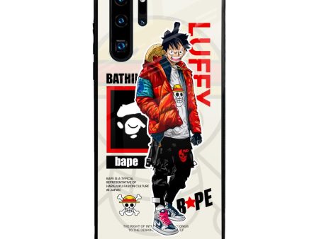 Bape Luffy Glass Case for Huawei P30 Pro For Cheap