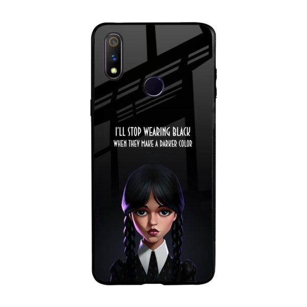 Aesthetic Digital Art Glass Case for Realme 3 Pro Supply