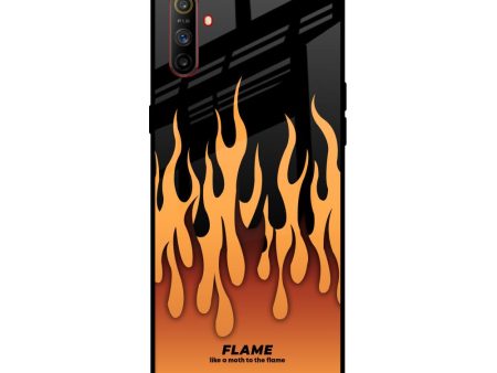 Fire Flame Glass Case for Realme C3 Online Hot Sale