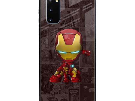 Angry Baby Super Hero Glass Case for Samsung Galaxy S20 Fashion