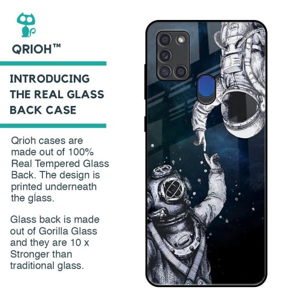 Astro Connect Glass Case for Samsung A21s Online now