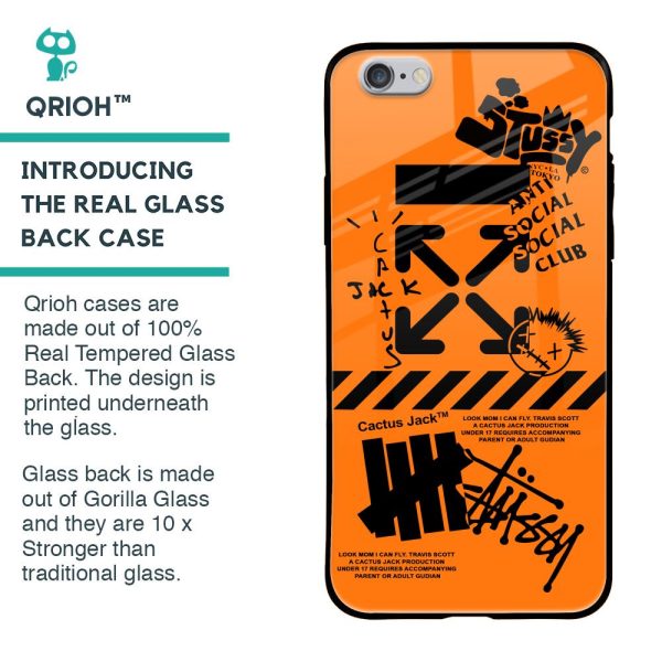 Anti Social Club Glass Case for iPhone 6S Online