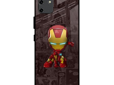 Angry Baby Super Hero Glass Case for Realme C11 Supply