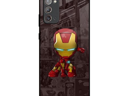 Angry Baby Super Hero Glass Case for Samsung Galaxy Note 20 Supply