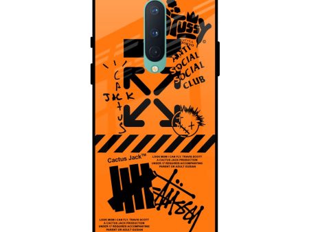 Anti Social Club Glass Case for OnePlus 8 For Discount