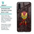 Angry Baby Super Hero Glass Case for Samsung Galaxy A50s For Sale