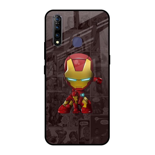 Angry Baby Super Hero Glass Case for Vivo Z1 Pro Fashion