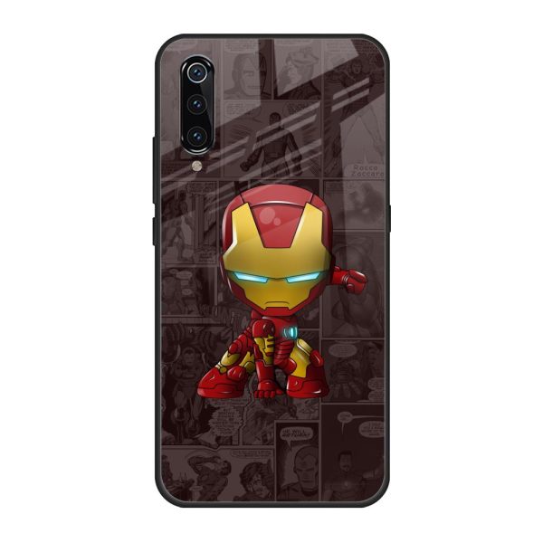 Angry Baby Super Hero Glass Case for Xiaomi Mi A3 For Sale