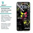 Astro Glitch Glass Case for Samsung Galaxy S10E Hot on Sale