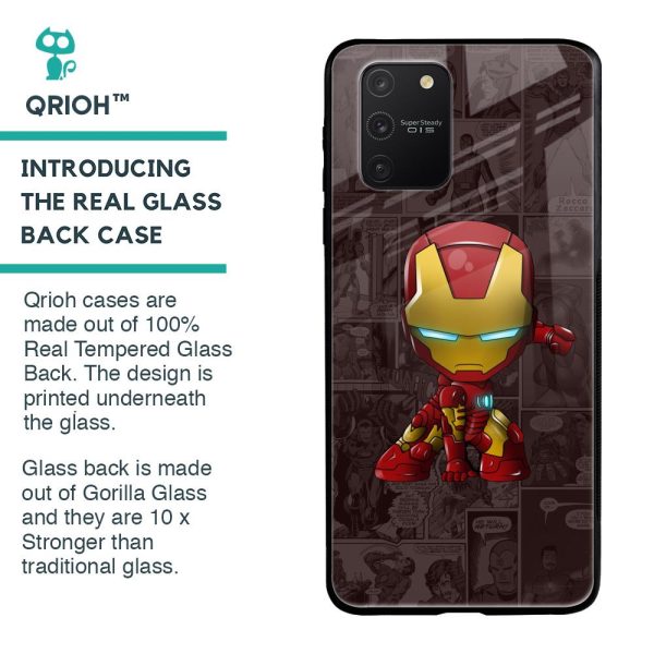 Angry Baby Super Hero Glass Case for Samsung Galaxy S10 lite Online Hot Sale