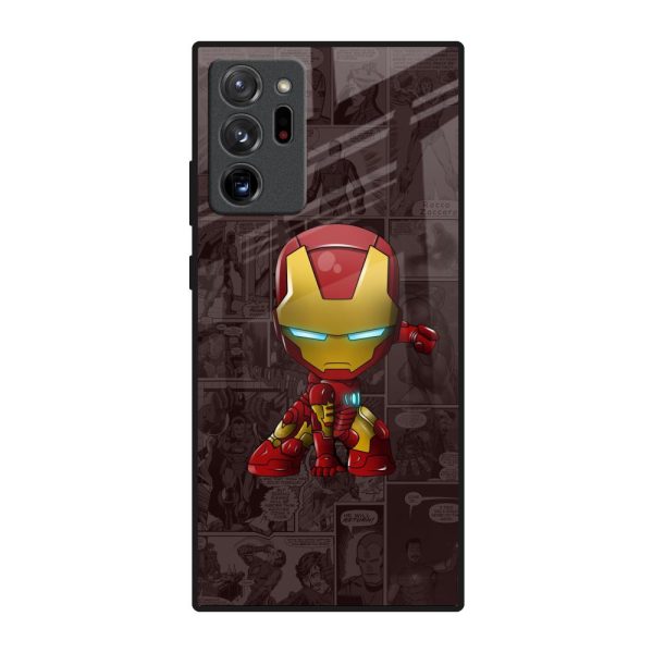 Angry Baby Super Hero Glass Case for Samsung Galaxy Note 20 Ultra Sale