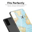 Travel Map Glass Case for Oppo F11 Pro For Sale