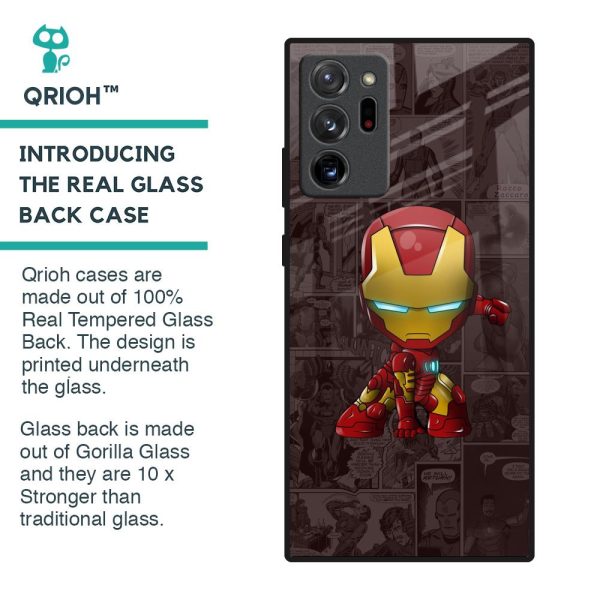 Angry Baby Super Hero Glass Case for Samsung Galaxy Note 20 Ultra Sale