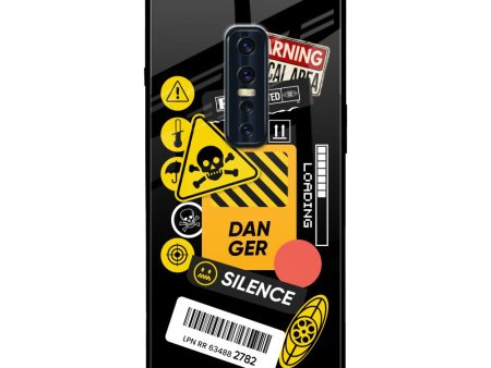 Danger Signs Glass Case for Vivo V17 Pro Hot on Sale