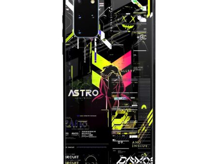 Astro Glitch Glass Case for Samsung Galaxy S20 Plus Cheap