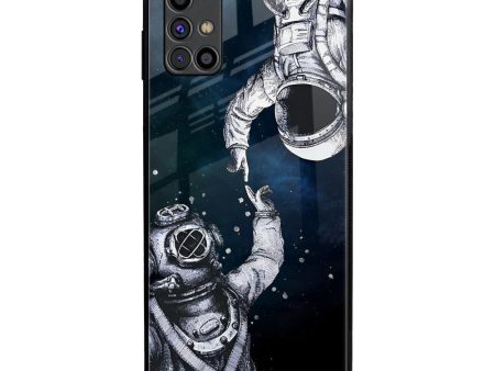 Astro Connect Glass Case for Samsung Galaxy M31s For Cheap