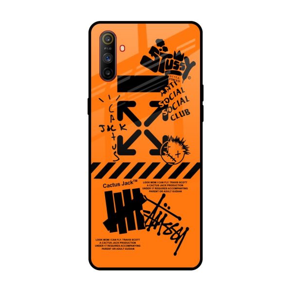 Anti Social Club Glass Case for Realme C3 For Cheap