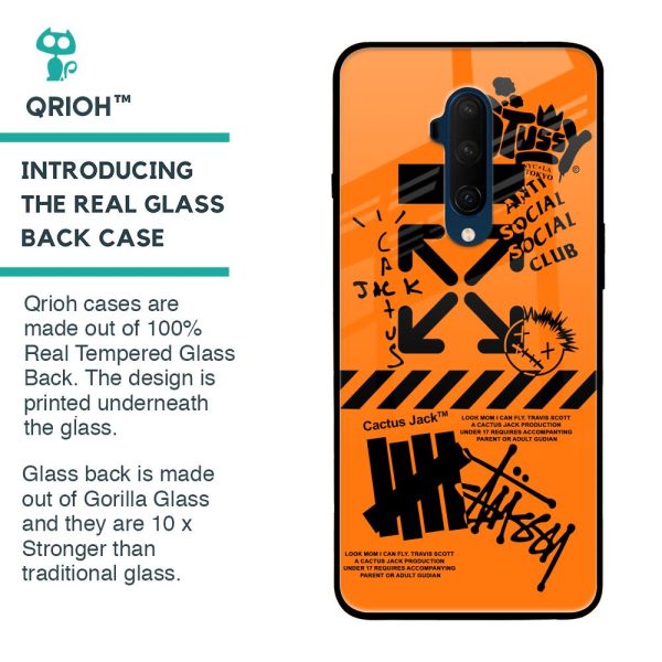 Anti Social Club Glass Case for OnePlus 7T Pro Cheap