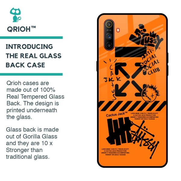 Anti Social Club Glass Case for Realme C3 For Cheap