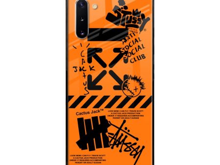 Anti Social Club Glass Case for Samsung Galaxy Note 10 Hot on Sale