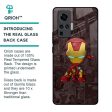 Angry Baby Super Hero Glass Case for Vivo X50 Pro on Sale