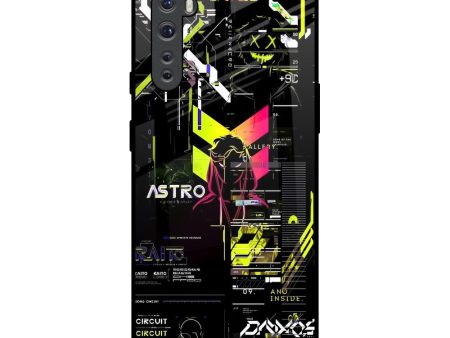 Astro Glitch Glass Case for OnePlus Nord Fashion