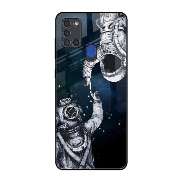 Astro Connect Glass Case for Samsung A21s Online now