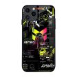 Astro Glitch Glass Case for iPhone 11 Pro For Sale