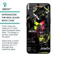 Astro Glitch Glass Case for OnePlus Nord Fashion