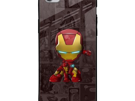 Angry Baby Super Hero Glass Case for iPhone 6S For Sale