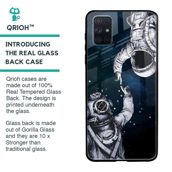 Astro Connect Glass Case for Samsung Galaxy A51 Online