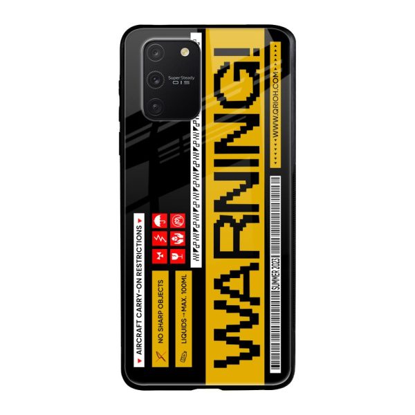 Aircraft Warning Glass Case for Samsung Galaxy S10 lite Cheap