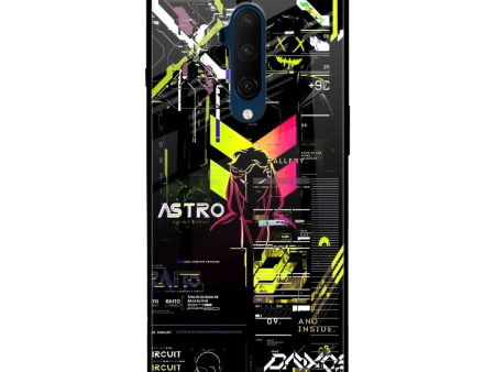 Astro Glitch Glass Case for OnePlus 7T Pro For Discount