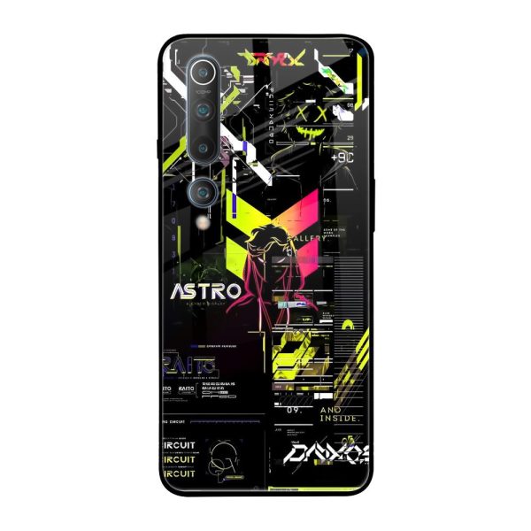 Astro Glitch Glass Case for Xiaomi Mi 10 Pro Fashion