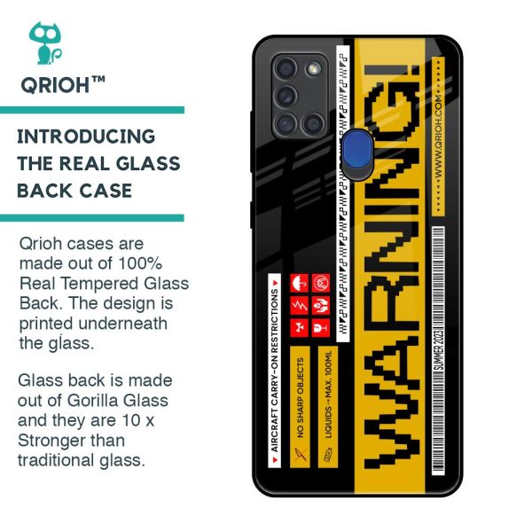 Aircraft Warning Glass Case for Samsung A21s Hot on Sale