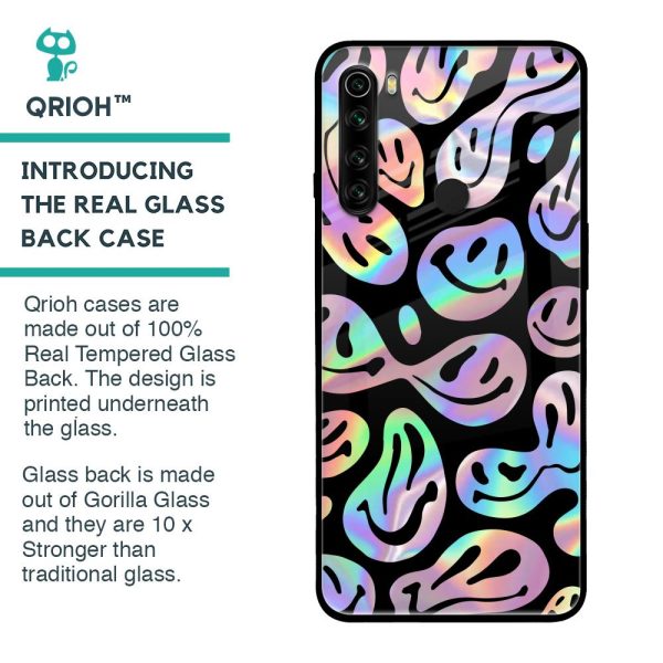 Acid Smile Glass Case for Xiaomi Redmi Note 8 For Discount