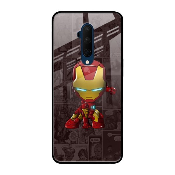 Angry Baby Super Hero Glass Case for OnePlus 7T Pro Supply