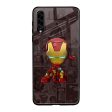 Angry Baby Super Hero Glass Case for Samsung Galaxy A50s For Sale