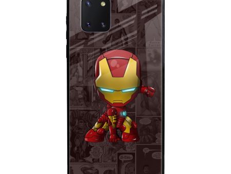 Angry Baby Super Hero Glass Case for Samsung Galaxy Note 10 lite For Sale