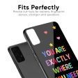 Magical Words Glass Case for Vivo Z1 Pro Online Hot Sale